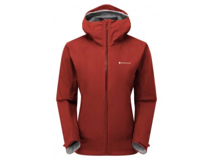 Montane Womens Spirit Jacket Saffron Red - Dámská bunda