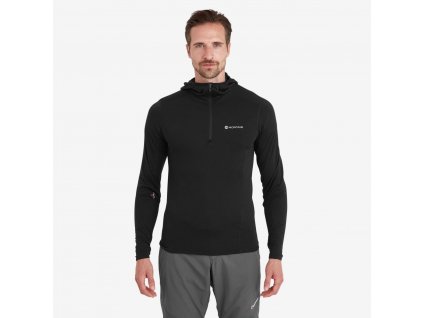 Montane Allez Micro Hoodie Black - Pánská mikina