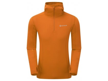 Montane Allez Micro Hoodie Flame Orange - Pánská mikina