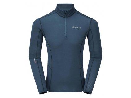 Montane Allez Micro PULL-ON Astro Blue - Pánská mikina