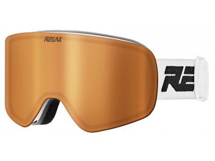 RELAX lyžařské brýle FEELIN bílé