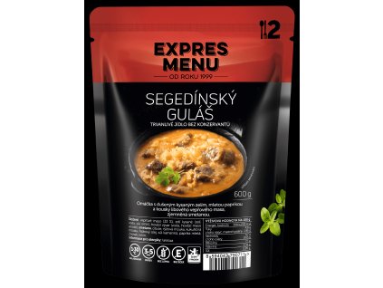 Expres menu Segedínský guláš (2 porce)