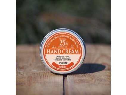 SPORTIQUE krém na ruce a nehty s 25% bambuckého másla - Pomeranč