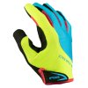 R2 PROS cyklistické rukavice modrá žlutá