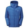 MONTANE FEATHERLITE pánská péřová bunda modrá