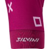 Silvini Catirina dámský cyklistický dres s krátkým rukávem fialový
