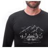 Sensor Merino Active PT Van Life Černá - Pánské triko