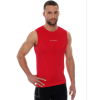 BRUBECK Athletic Scampolo Pásnké triko - Červená