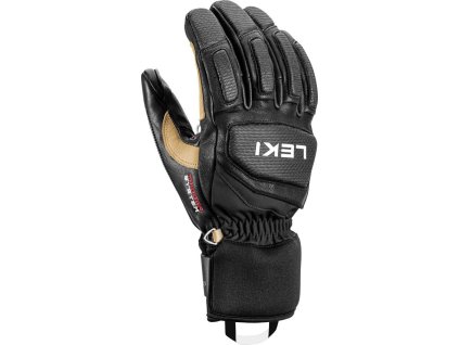 Rukavice LEKI Griffin Pro 3D Trigger S, black tan