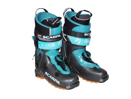 2915 pouzite skialpove lyzaky scarpa f1 carbon core 25