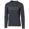 Atomic Alps LS t shirt dark denim