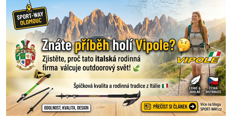 Znáte příběh holí Vipole? Proč tahle italská rodinná firma válcuje outdoorový svět