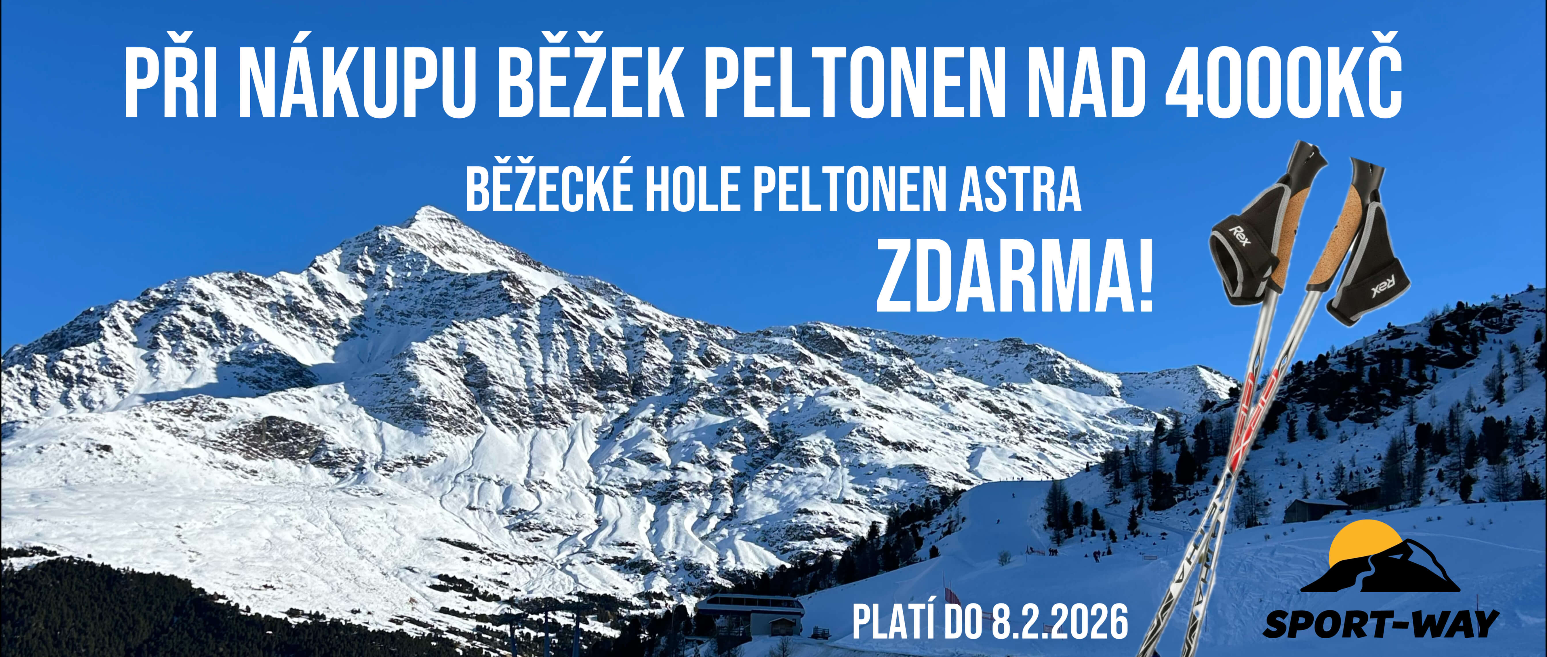 Akce běžecké hole do 8.2.2026