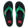 GUMBIES Islander Rasta Black