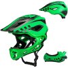 Helma, RB zelená s černým potiskem, vel. M 53-58cm
