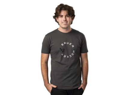 S24 GRAPHIC T DKGRY  Bauer Textil 24