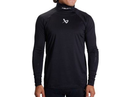 S22 LS NECKPROT BLK Bauer Ochr.Textil