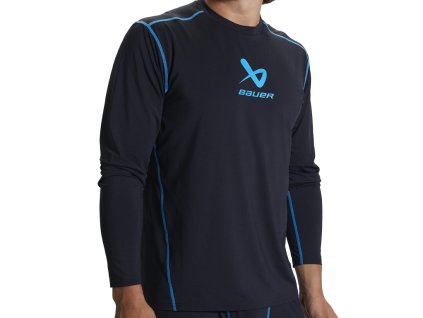 S22 BASIC LS TOP BLK  Bauer Textil 22