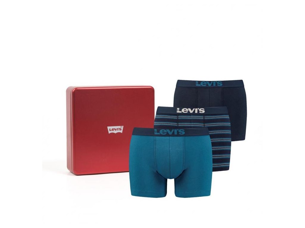Pánské boxerky Levi's® 3 pack 37149-0074 Blue