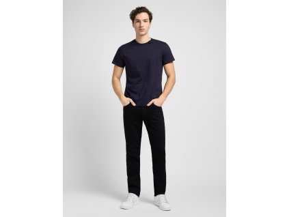 Pánské jeans LEE Brooklyn Straight Clean Black L452HFAE (Velikost W42 / L34)