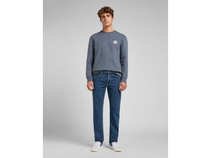 Pánské jeans LEE Brooklyn Straight Mid Stonewash L452PXKX