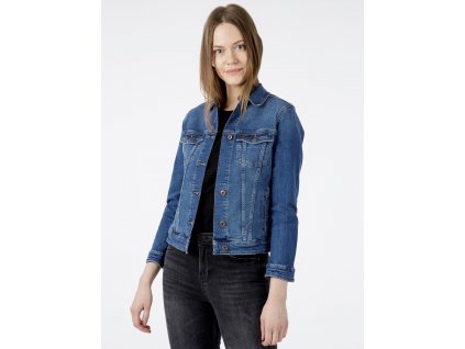 Dámská jeans bunda CROSS JEANS Dark Blue A544-022