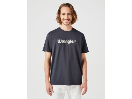 Pánské tričko WRANGLER Black 112350526
