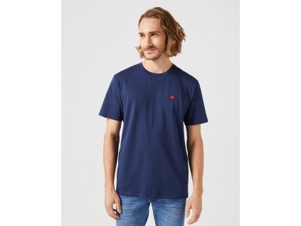 Pánské tričko WRANGLER Navy 112350434