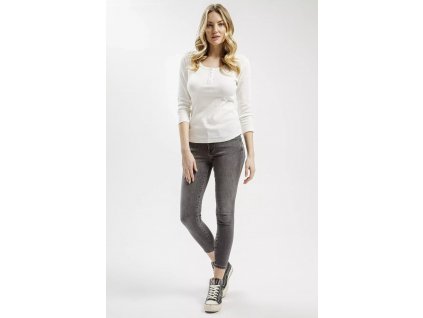 Dámské jeans CROSS JEANS Alyss Anthracite P474-126