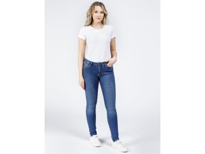 Dámské jeans CROSS JEANS Mid Blue N497-208
