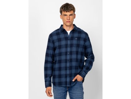 Pánská košile HEAVY TOOLS REDINGTON (Barva Blue, Velikost XXL)