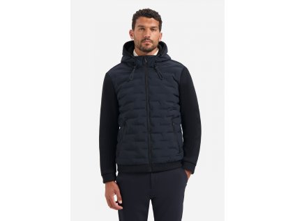 Pánská zimní bunda NO EXCESS 29630819SN (Barva Tmavě modrá, Velikost 4XL)