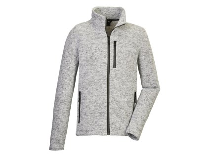 Pánská mikina KILLTEC 42457 (Barva Šedá (00101), Velikost 4XL)