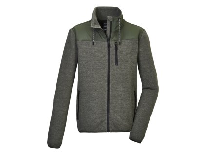 Pánská mikina KILLTEC 42217 (Barva Khaki (00733), Velikost 4XL)