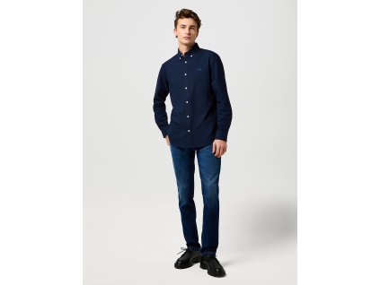 Pánské jeans Wrangler Texas Slim Fog 112370864 (Velikost W44 / L34)