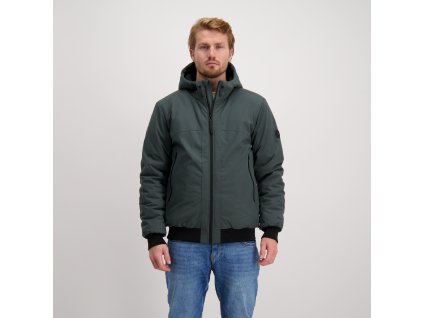 Pánská zimní bunda CARS JEANS PRANOY 64764 (Barva Zelená, Velikost 4XL)