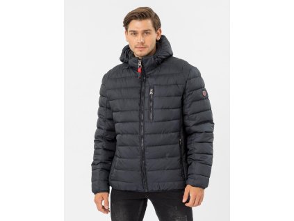 Pánská zimní bunda NORTFOLK 210361N22N (Barva Modrá, Velikost 4XL)