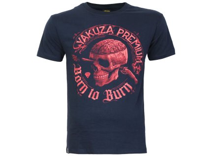 Pánské tričko YAKUZA PREMIUM 4006 (Barva Modrá, Velikost 4XL)