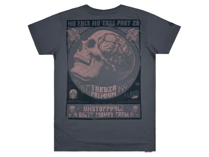 Pánské tričko YAKUZA PREMIUM 4001 (Barva Tmavě šedá, Velikost 4XL)
