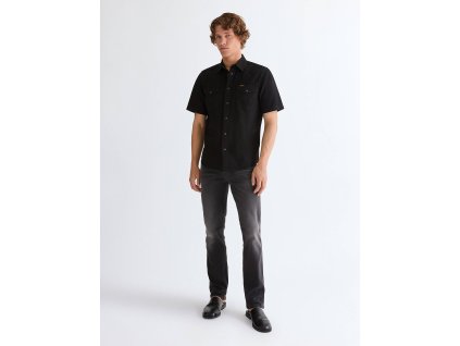 Pánské jeans Wrangler Greensboro Raven Ash 112377796 (Velikost W46 / L34)