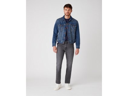 Pánská jeans bunda Wrangler Mid Stone W4481514V