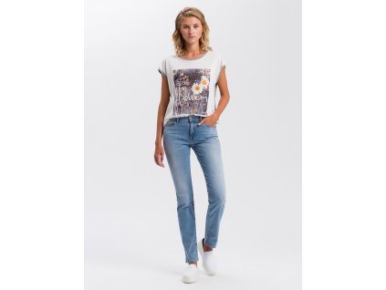 Dámské jeans CROSS JEANS Anya Sky Blue P489-174