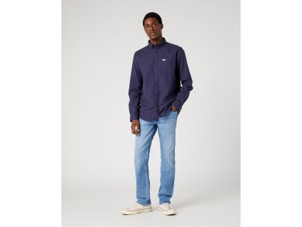 Pánské jeans Wrangler Greensboro Cool Twist W15QYLZ70