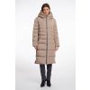 Dámská zimní bunda Rino & Pelle Keilafur (Barva Světle hnědá, Velikost 42)