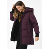 Dámská zimní bunda VOLCANO J-FROZEN L22403 (Barva Fialová, Velikost XXL)