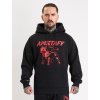 Pánská mikina Amstaff Logo 2.0 Hoodie Black Red (Barva Černá, Velikost XXXXL)