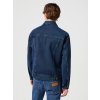 Pánská jeans bunda Wrangler Coalblue Stone W410YN29H (Velikost XXL)