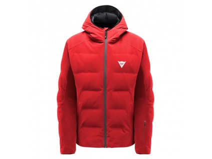 men s multifunctional down jacket fire red