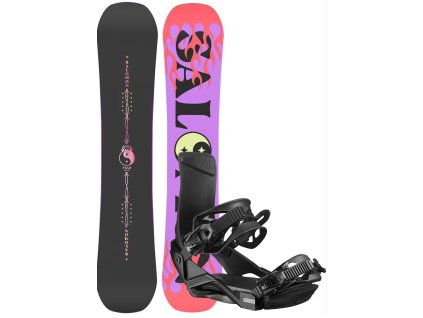 Salomon OH YEAH+RHYTHM BLACK 24/25