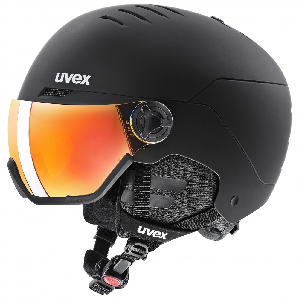 Uvex WANTED visor black uni 21/22 Velikost helmy: 54-58